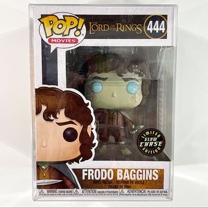 Lord of the Rings Frodo Baggins #444 Funko Pop Movies Limited Edition Glow Chase